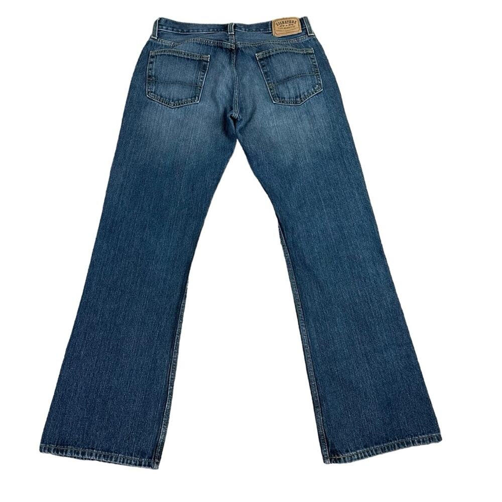 Levi's Signature Bootcut Jeans Size 34X34 Actual 33 X 33